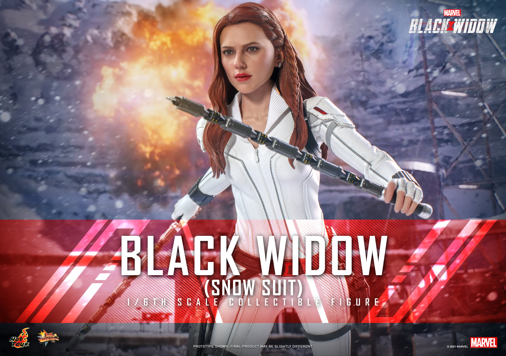 Pre-Order Hot Toys Marvel Black Widow Snow Suit Figure
